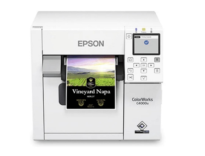 Epson Colorworks CW-C4000 Color InkJet Label Printer (Matte) C31CK03A9981