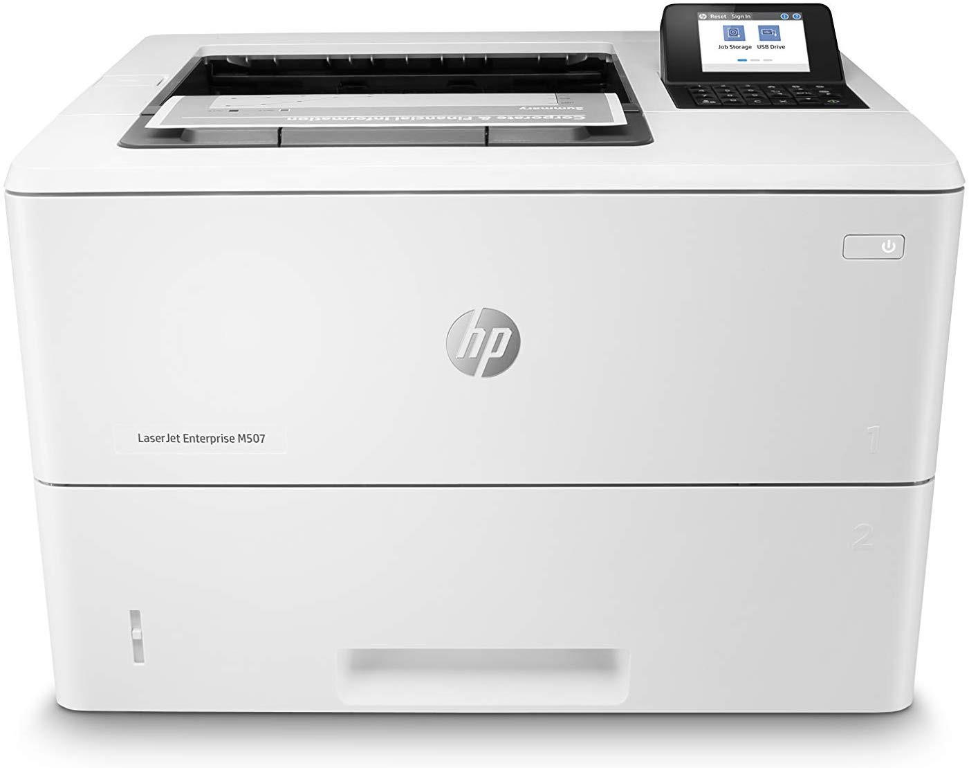 HP LaserJet M507dn Monochrome USB LAN Duplex Laser Printer 220V 1PV87A#B19