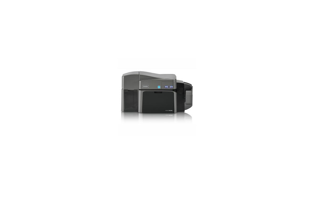 Fargo DTC1250e Dual Sided Dye-sublimation USB Plastic Card Printer 050110