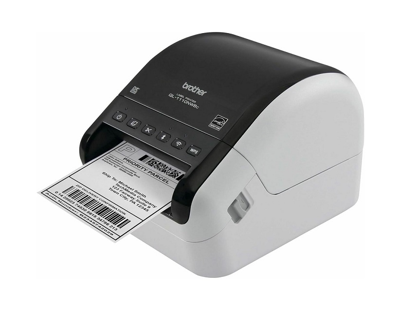 Brother QL-1110NWB Label Monochrome Wireless Ethernet Usb Printer QL-1110NWBC