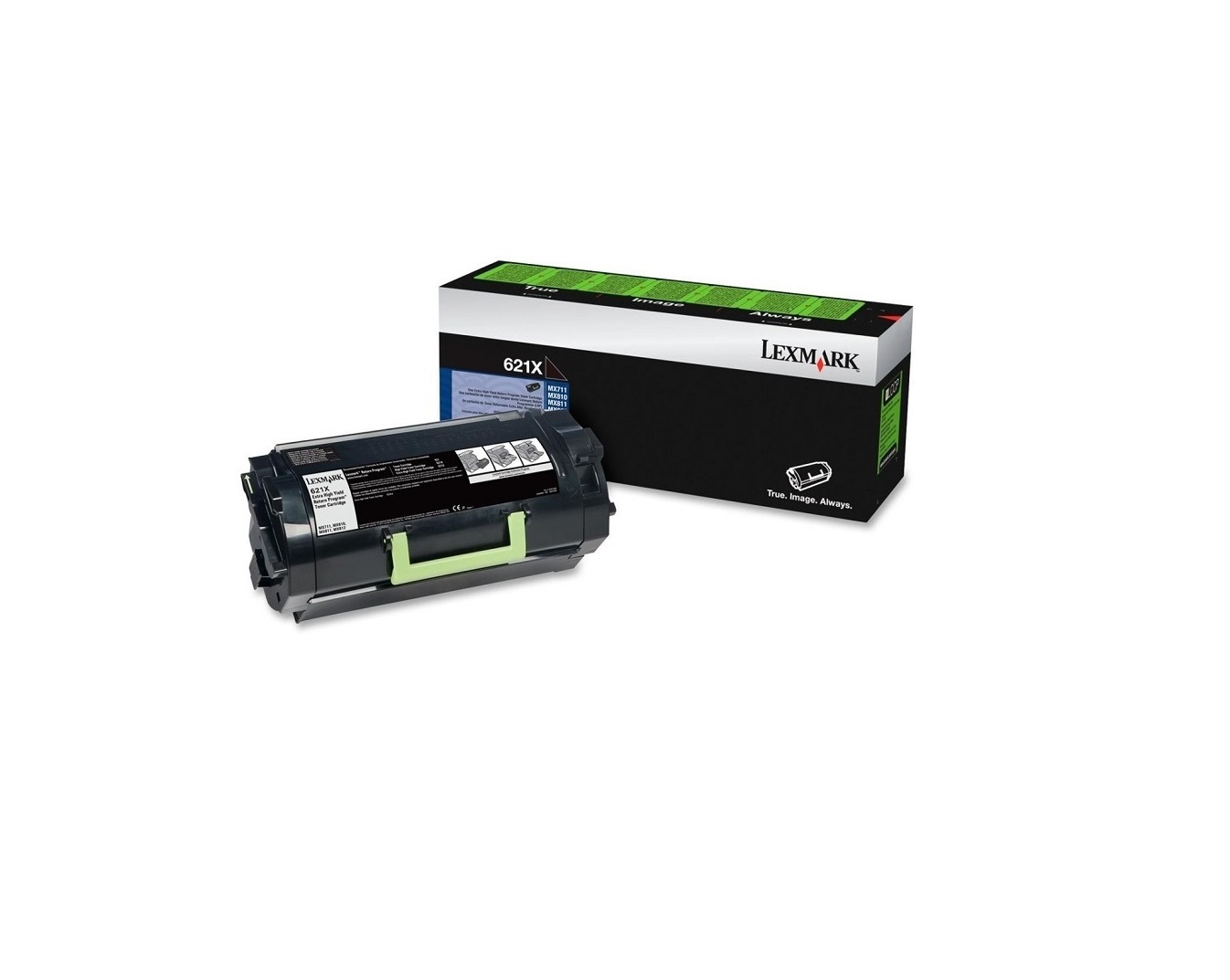 Lexmark Extra High 621X Toner Laser Cartridge Black 45000 Page 62D1X00