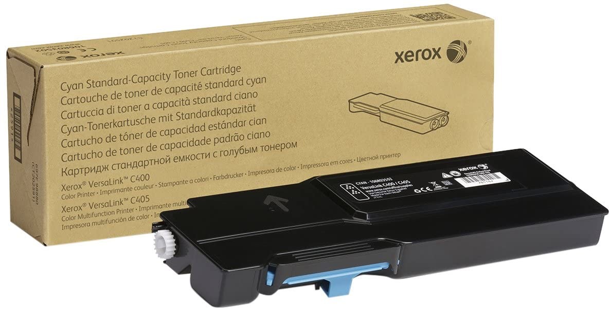 Xerox Genuine Cyan Standard Capacity Toner Cartridge For Versalink C400/C405 106R03502