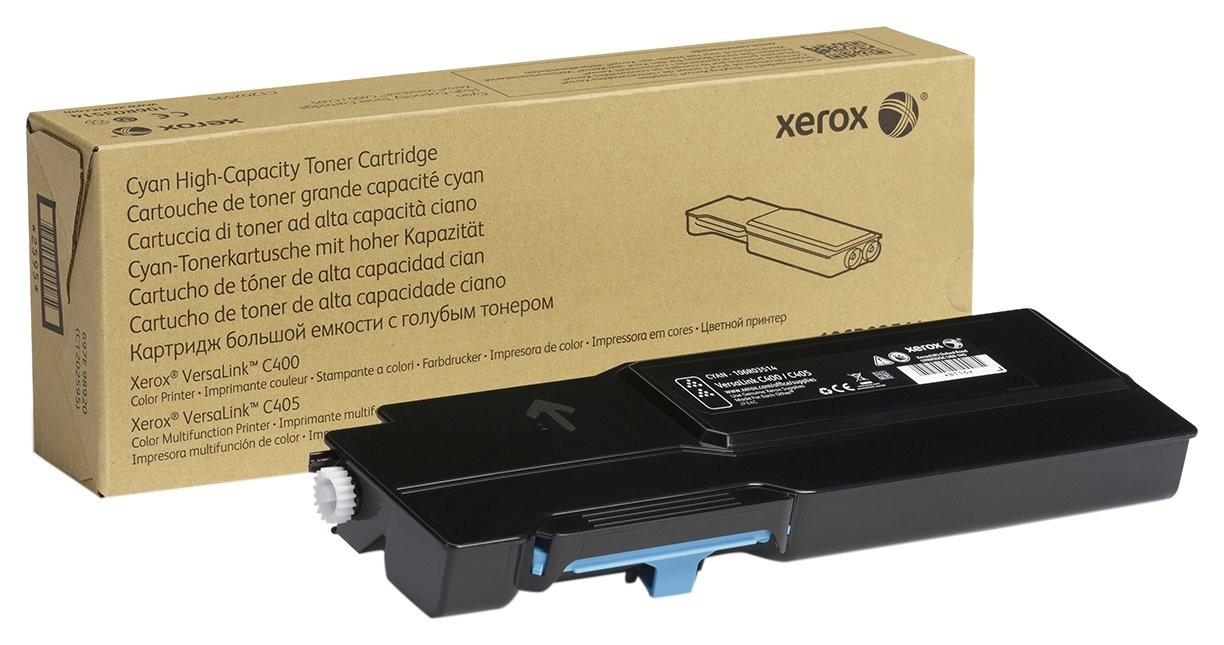 Xerox Genuine Cyan High Capacity Toner Cartridge For Versalink C400/C405 106R03514