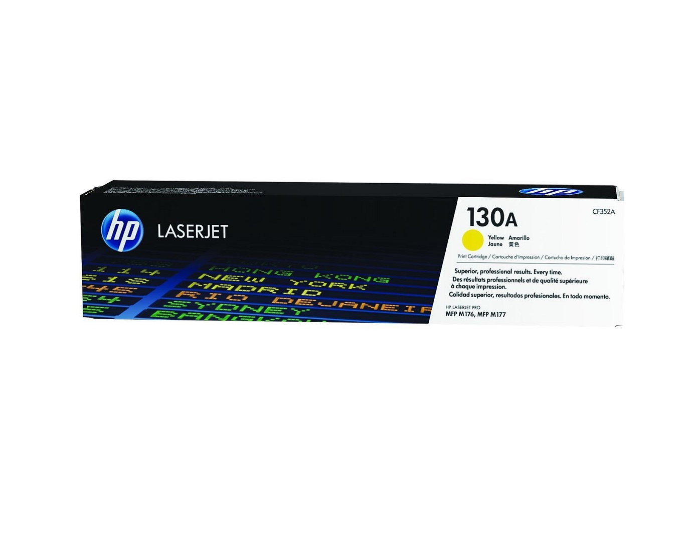 HP 130A Yellow Original LaserJet Toner Cartridge CF352A