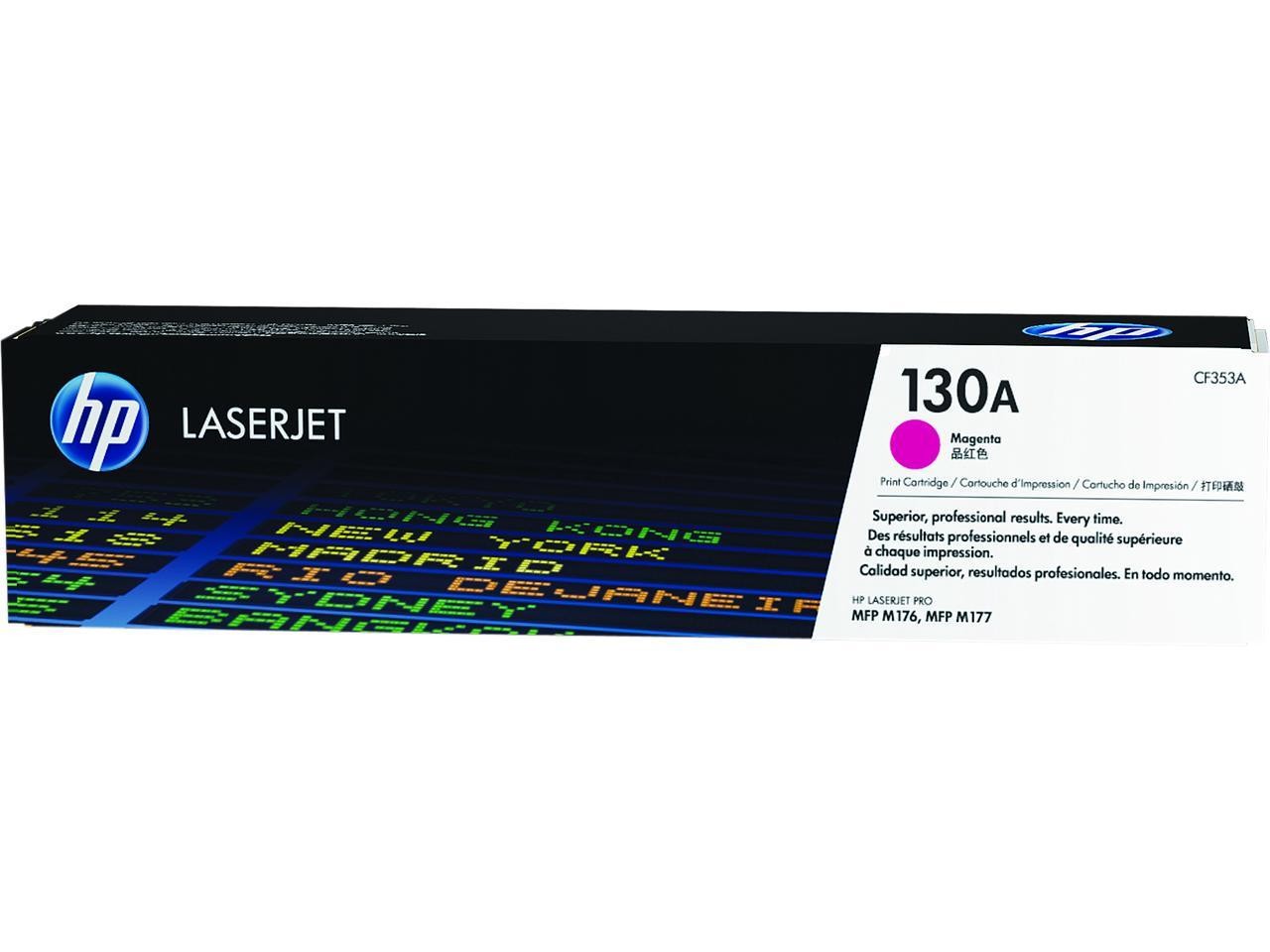 HP Genuine CF353A 130A Magenta Original LaserJet Toner Cartridge CF353A