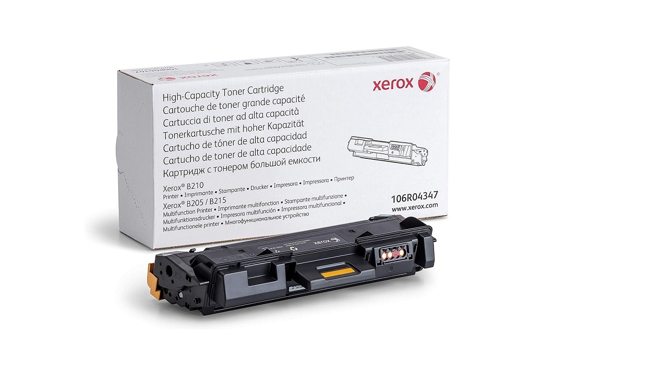 Xerox Genuine High-Capacity Black Toner Cartridge For B205/B210/B215 106R04347