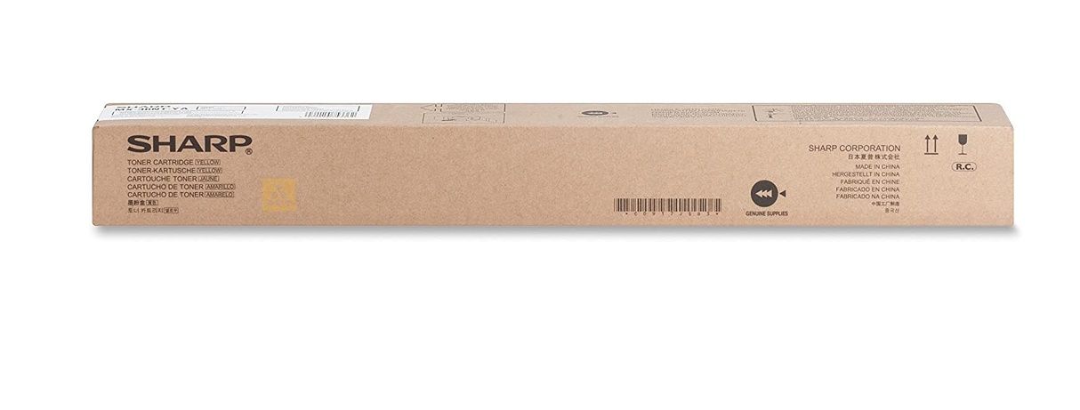 Sharp Genuine Oem Toner Cartridge 15000 Yield Page Yellow MX-36NT-YA MX36NTYA