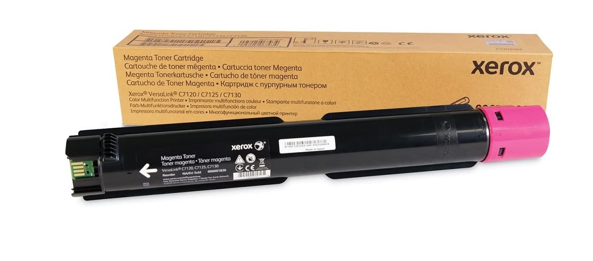Xerox C7120 C7125 C7130 High Capacity Magenta Toner Cartridge 006R01826