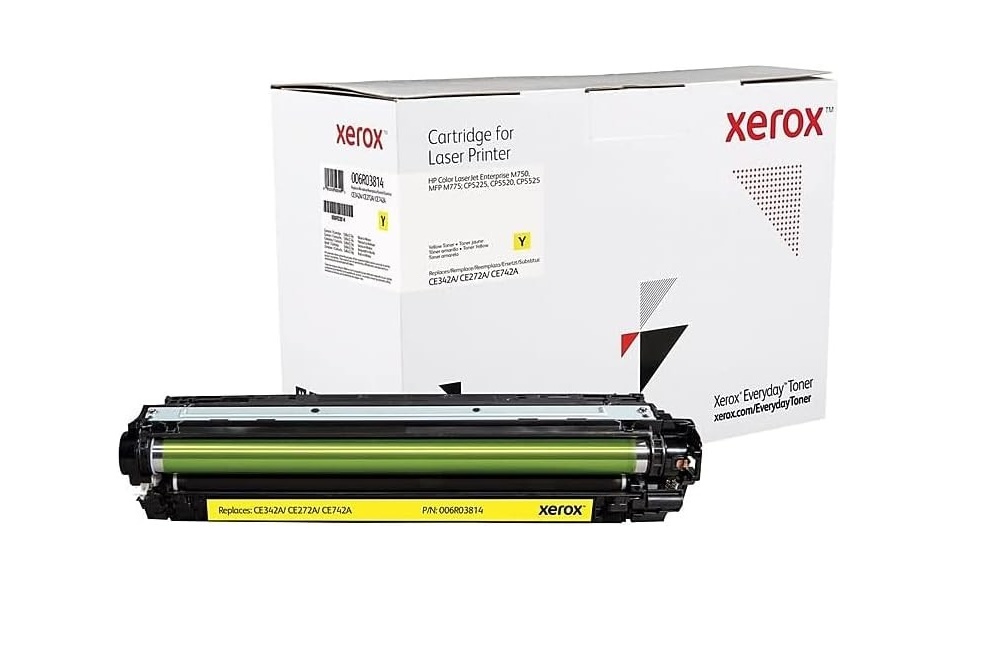 Xerox Genuine Compatible For HP CE272A 651A Standard Yield Yellow Toner Cartridge 006R03814