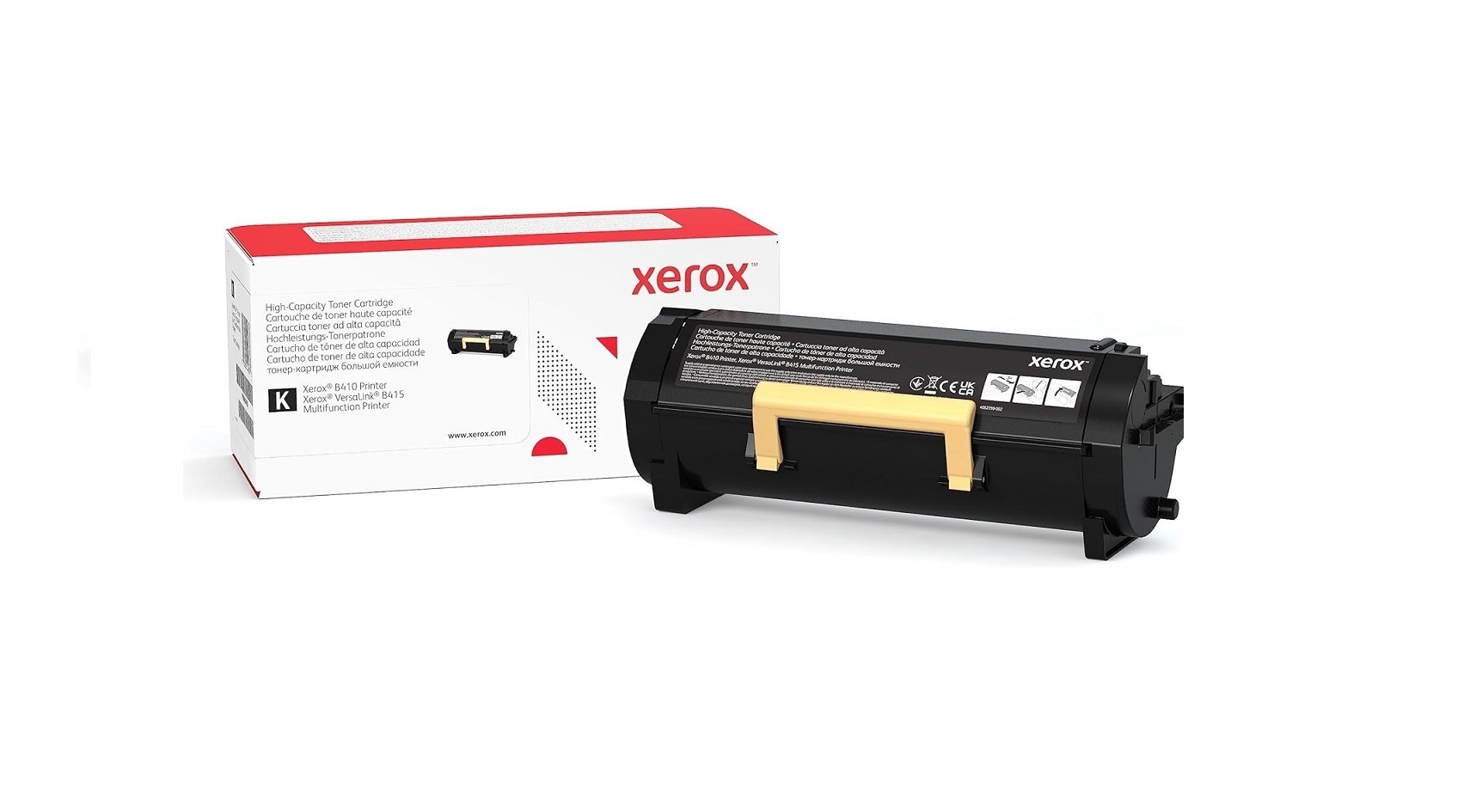 Xerox Genuine B410 Original High Yield Laser Black Toner Cartridge 006R04726