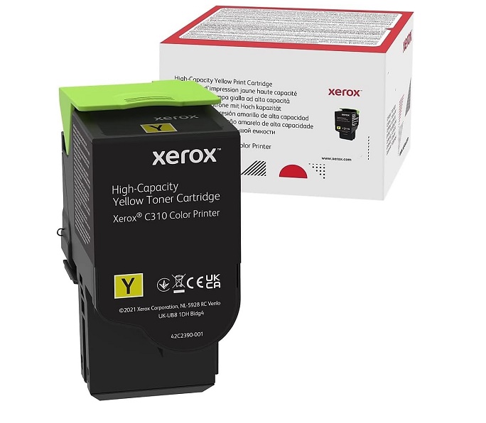 Xerox Genuine Yellow High Capactiy Toner Cartridg For C310 006R04367