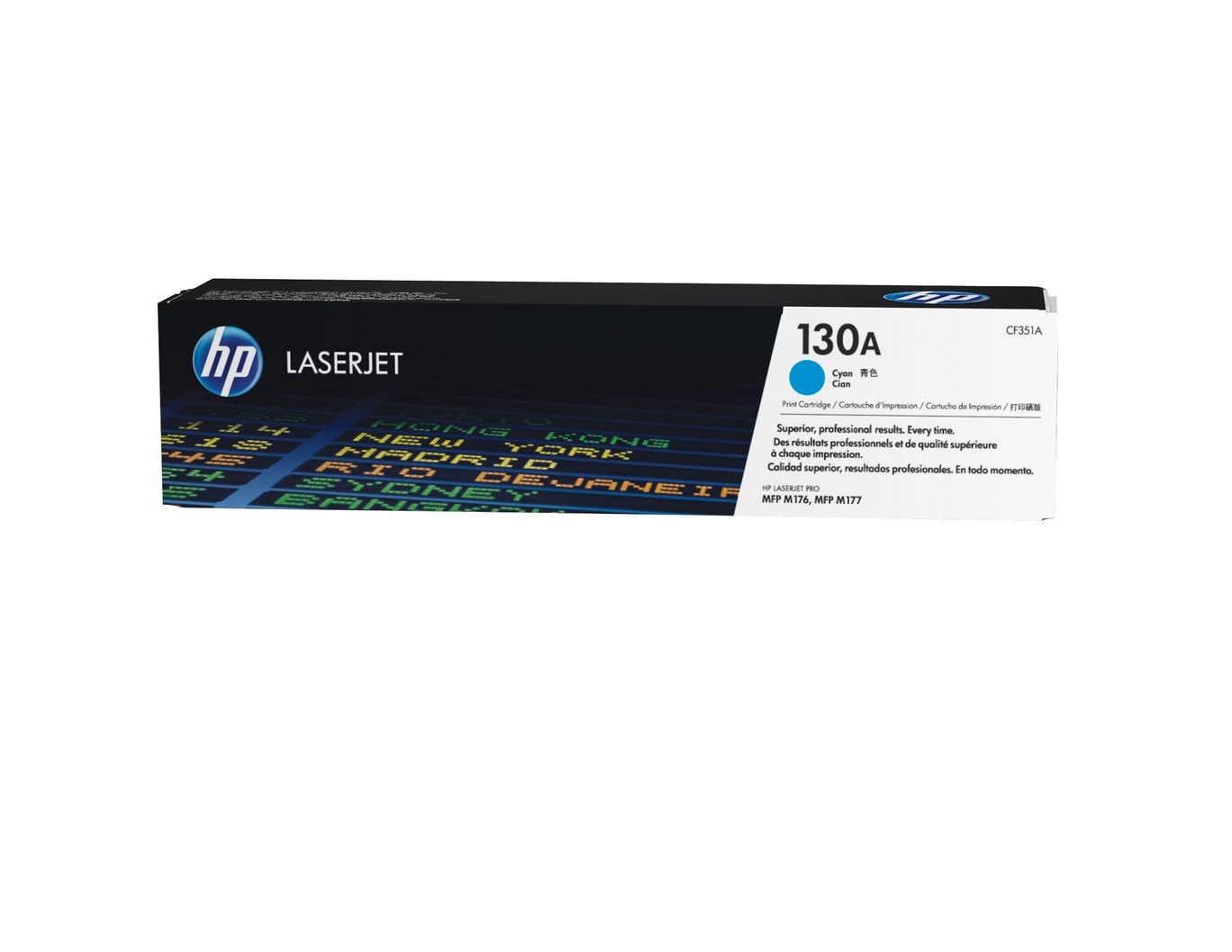 HP Genuine 130A Cyan LaserJet Toner Cartridge CF351A