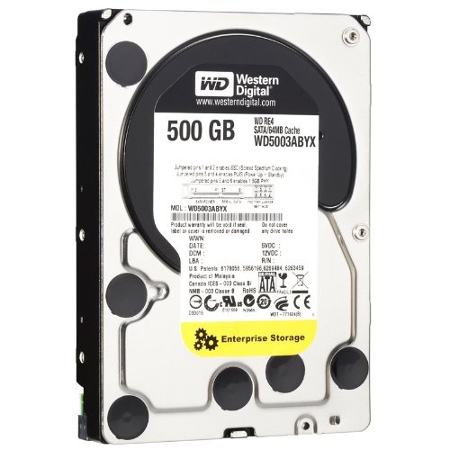Western Digital 500GB SATA2 RE4 7200RPM 64MB Enterprise Hard Drive 3.5in WD5003ABYX