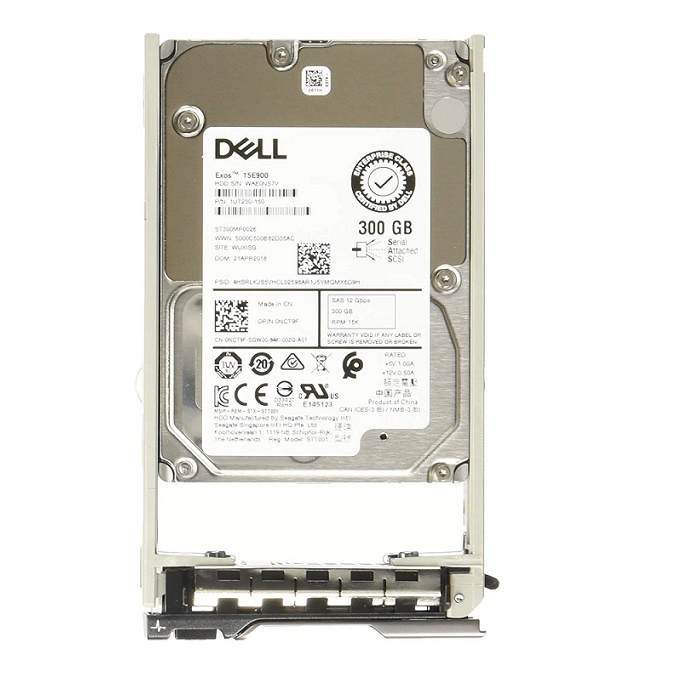 Dell 300GB 15K Rpm Sas 12Gbps 2.5 Hot Swap Internal Hard Drive 400-AJRK