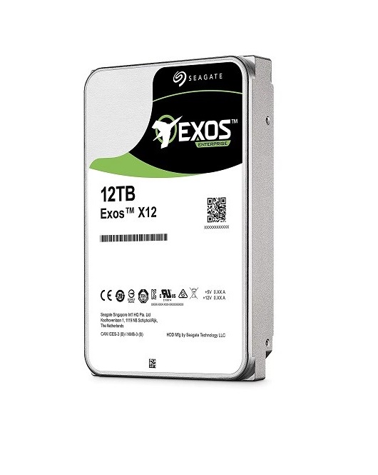 12TB Seagate Exos x18 SAS 7200RPM 3.5 Internal HDD ST12000NM004J