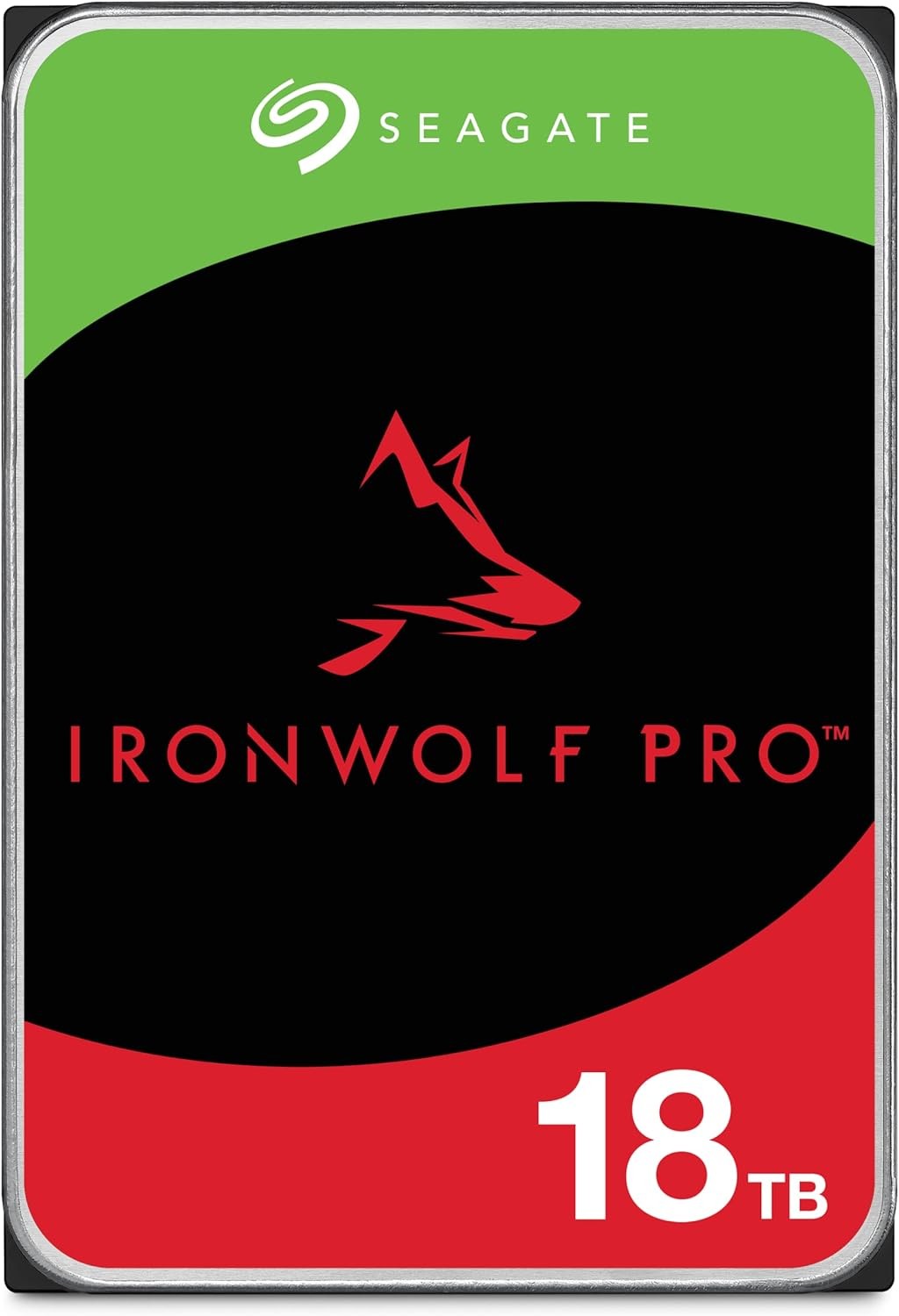 Seagate 18TB Ironwolf Pro 7200RPM Sata 6GB/s 3.5 Hdd ST18000NT001