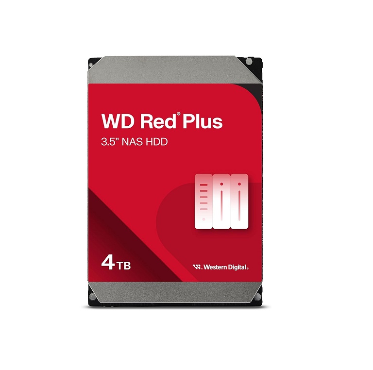 Western Digital 4TB WD Red Plus 5400RPM Sata Iii 3.5 Internal Nas Hdd WD40EFPX