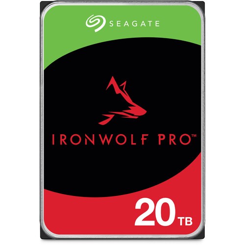 20TB Seagate Ironwolf Pro 7200RPM SATA III 3.5 Internal NAS HDD ST20000NT001