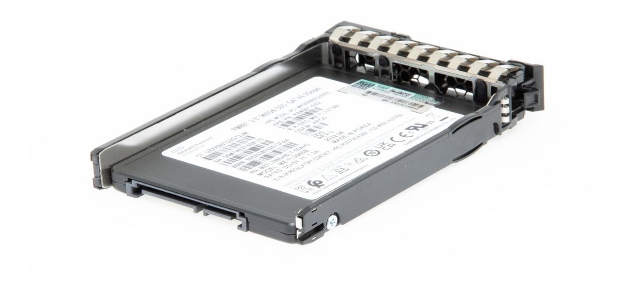 960GB HP PM893 SATA 6GB/s 2.5 Hot Swap SSD P40498-B21