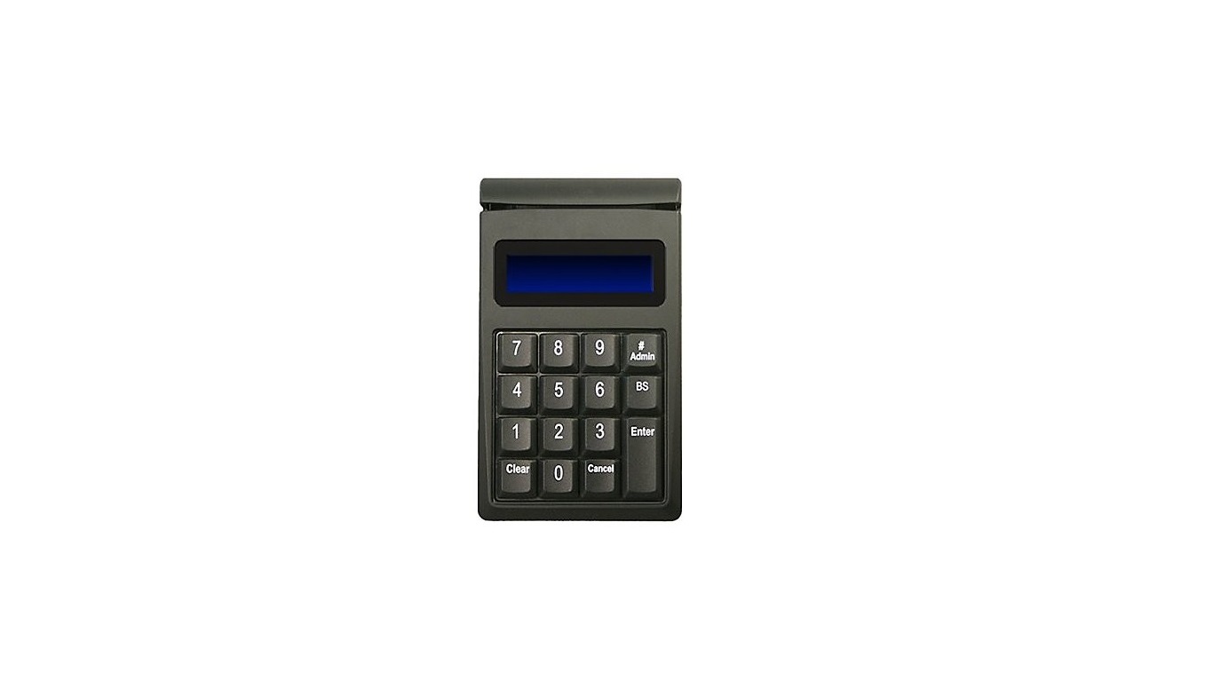 Idtech ID Tech Securekey M130 Keypad 15-Key Usb W Magnetic Stripe Reader Black IDKE-534833BL
