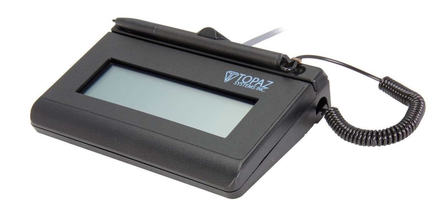 Topaz Systems Signature Terminal LCD1x5 Wired Usb T-L460-HSB-R T-L460-HSB-R-
