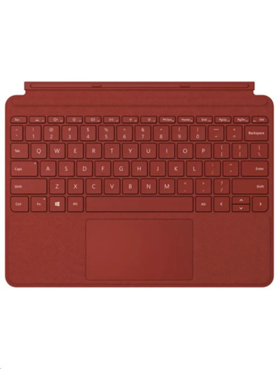 Microsoft Surface Go Type Cover Red English Keyboard KCT-00061