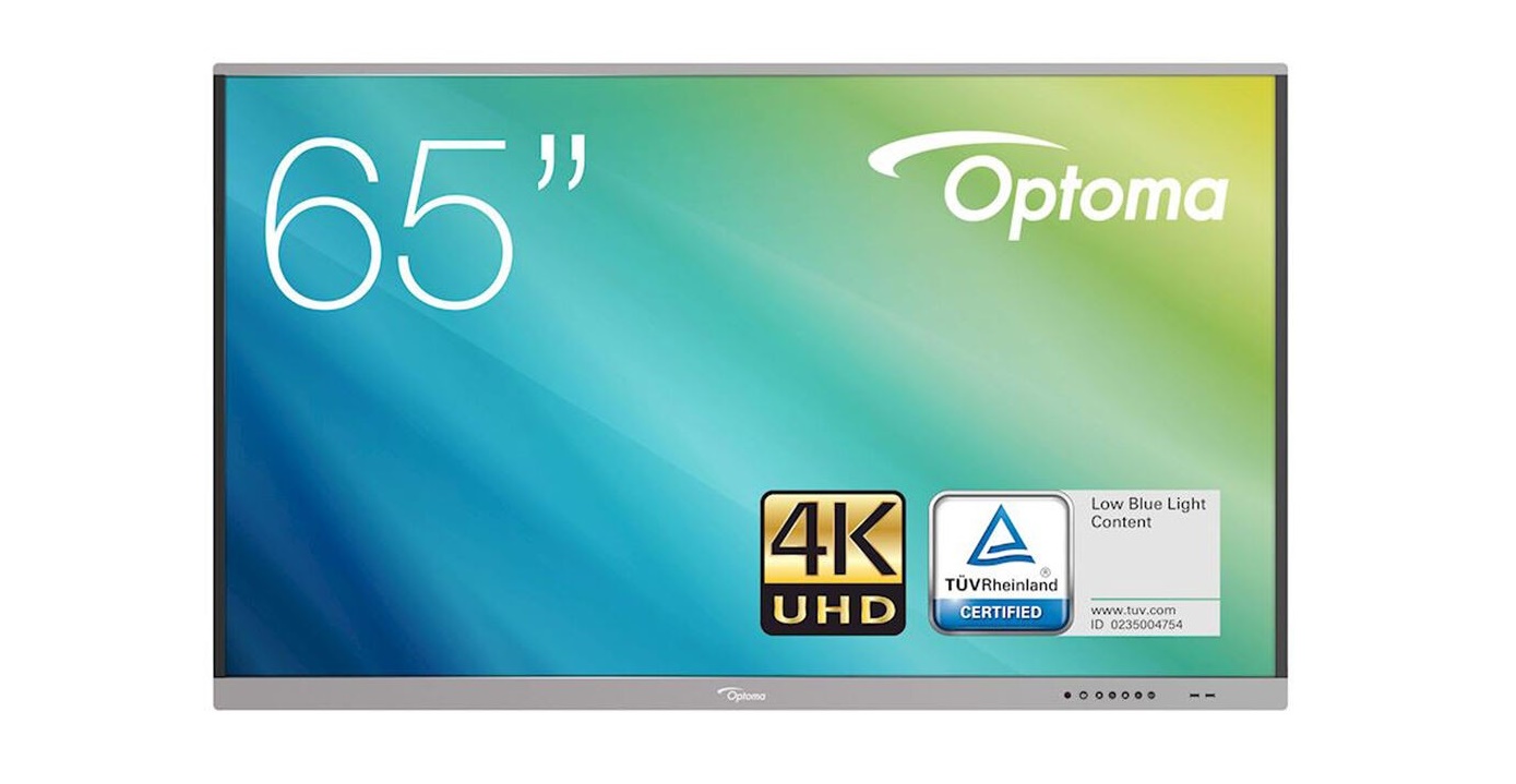 Optoma 65 4K Uhd 3840x2160 multi-touch Direct Led Whiteboard 5651RK