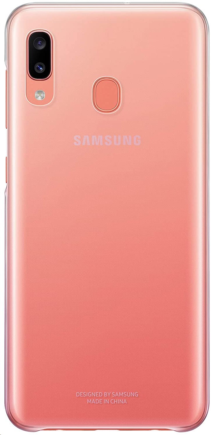 Samsung Gradation Cover Galaxy A20 Pink EF-AA205CPEGCA