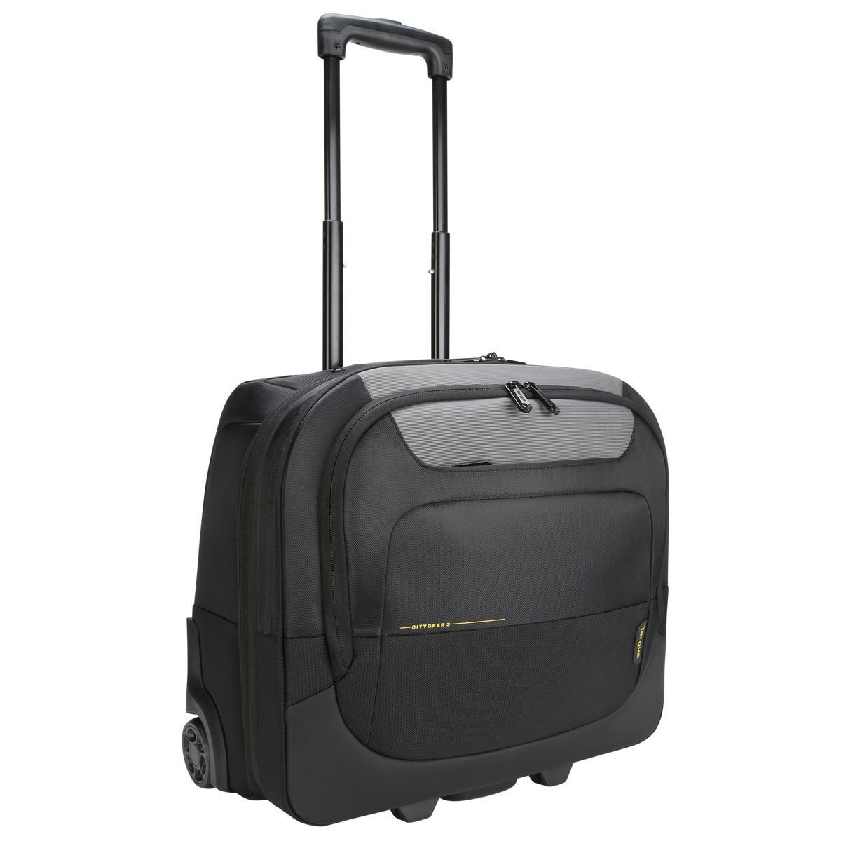 Targus Citygear Carrying Case Roller For 17.3 Notebook Black/Gray TCG717GL