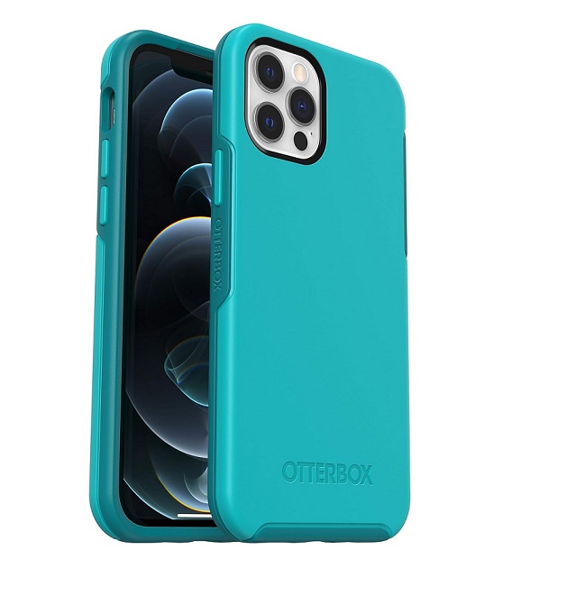 Otterbox Symmetry Series Sleek Protection For Apple Iphone 12/12 Pro Blue 77-65418