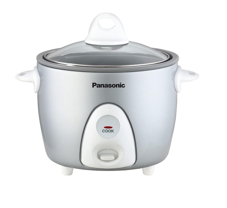 Panasonic Automatic 3 Cup Rice Cooker Silver SR-G06FGE