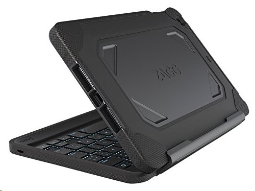 Zagg Rugged Durable Book Keyboard Folio Case For Ipad Pro 9.7 A97RGK-BB0