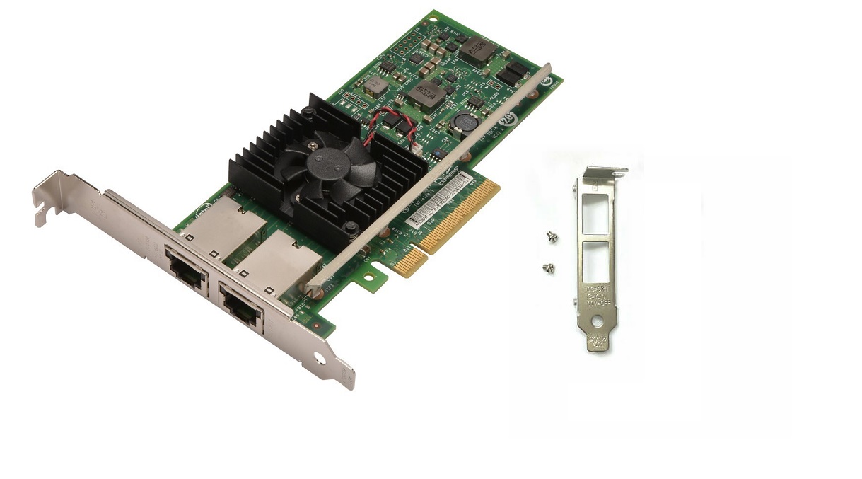 Dell Intel X540-T2 Dual Port RJ45 10GBIT PCI Express x8 Network Adapter K7H46 3DFV8