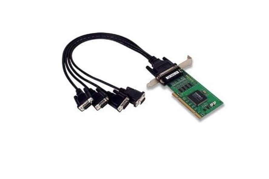 Moxa 4-Ports RS-232 Pci Card With Cable CP-104UL-DB9M