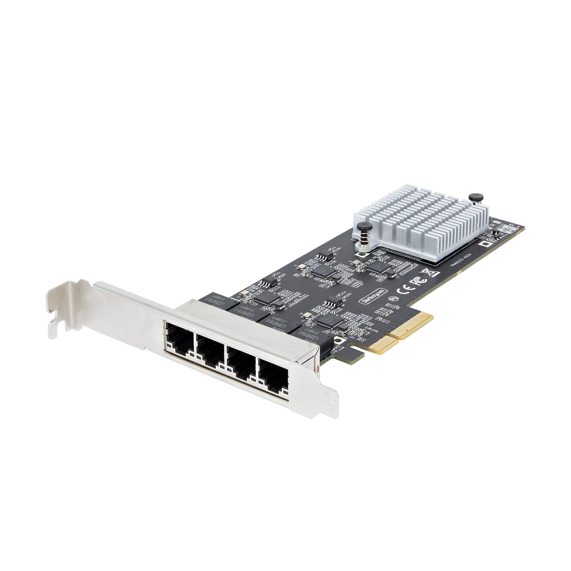 StarTech.com 4-Ports Gigabit NBASE-T PCI-E x4 Server Network Card PR42GI-NETWORK-CARD