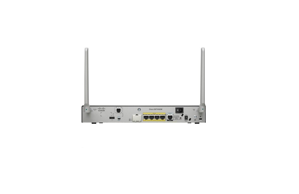Cisco 881GW Router WAN Fe & 3.7G HSPA+(NA) Dual Radio C881GW+7-A-K9