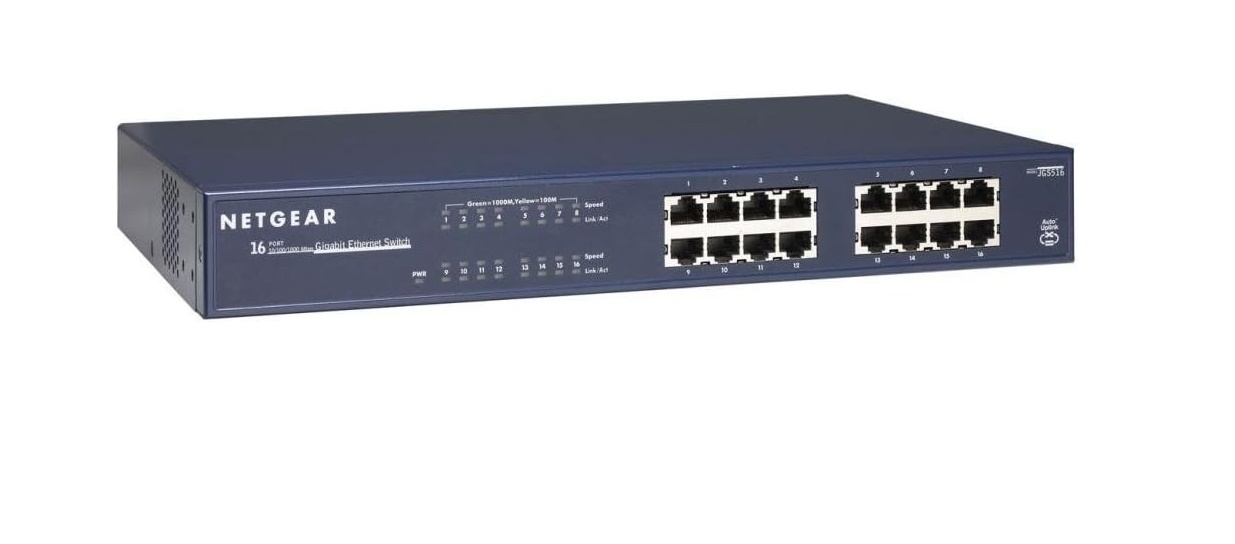 Netgear JGS516 16-Ports Gigabit Ethernet Switch JGS516NA