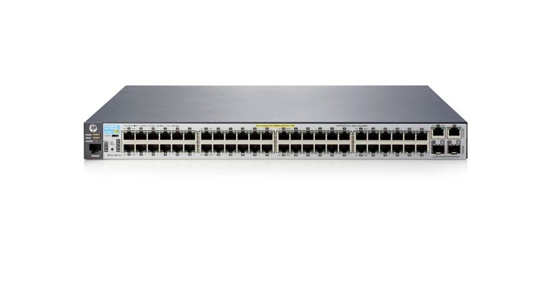 HP 2530-48 Switch 48-Ports 2x SFP (Freee) 1U rack-mountable J9781A#ABA