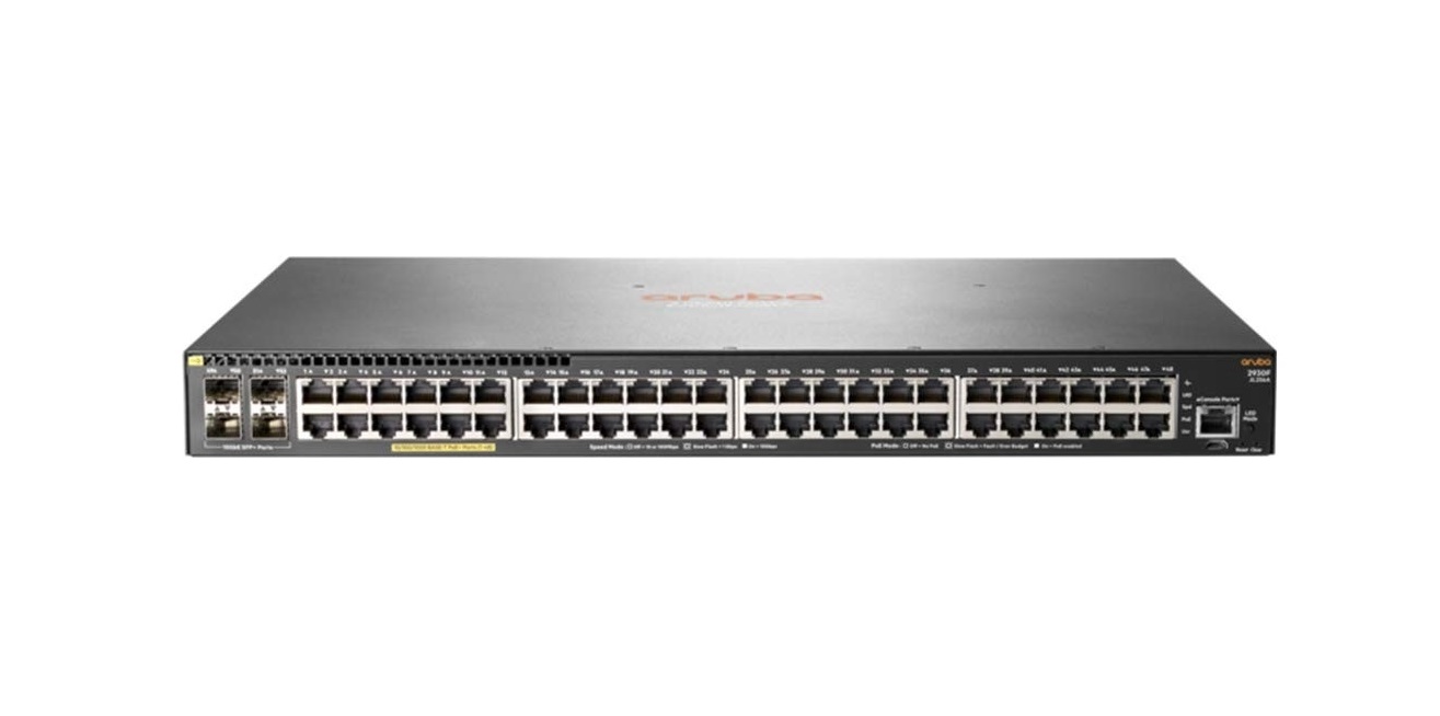 Aruba Hp JL256A 2930F 48-Ports PoE+ 4x SFP+ Switch JL256A#ABA