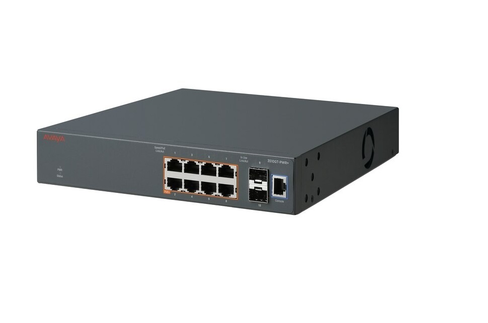 Extreme Networks 8-Ports 3510GT-PWR+ Gigabit Ethernet Routing 1U Switch AL3500A14-E6
