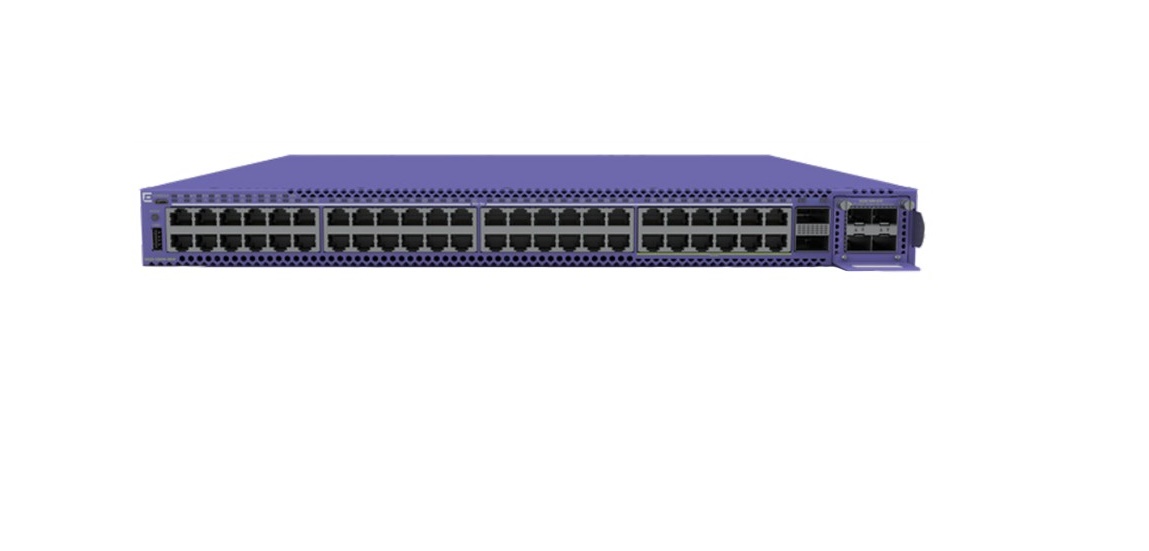 Extreme Networks 5520 48-Ports Rack-mountable 1U PoE Switch (No Power Supplies) 5520-48W