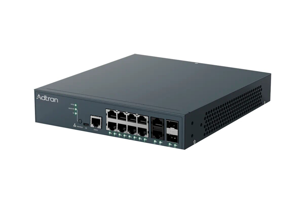 Adtran Netvanta 8-Ports Layer 3 Gigabit Switch 17101561F1