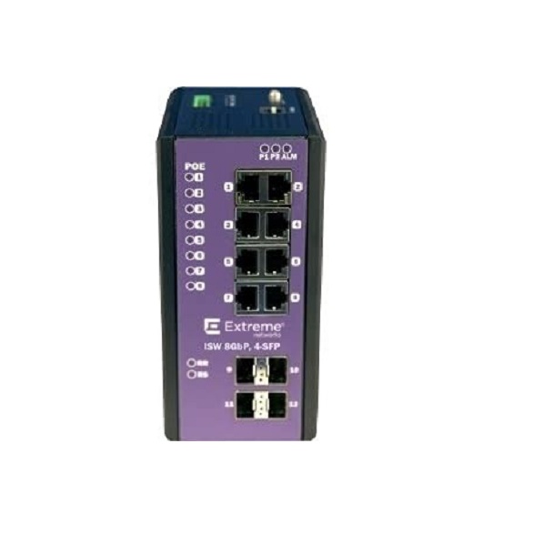 Extreme Networks Network 8-Ports POE+ Gigabit W 4-Ports Sfp Temperature Switch 16804