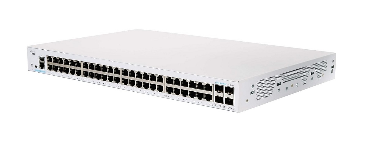 Cisco Business 48-Ports CBS350 Managed Switch CBS350-48T-4G-NA