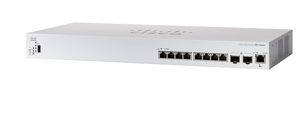 Cisco Business 8-Ports CBS350 Managed Switch CBS350-8XT-NA
