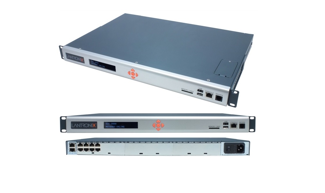 Lantronix SLC 8000 8-Ports RJ45 Advanced Console Manager Rack-Mountable Server 1x P/S SLC80081201S