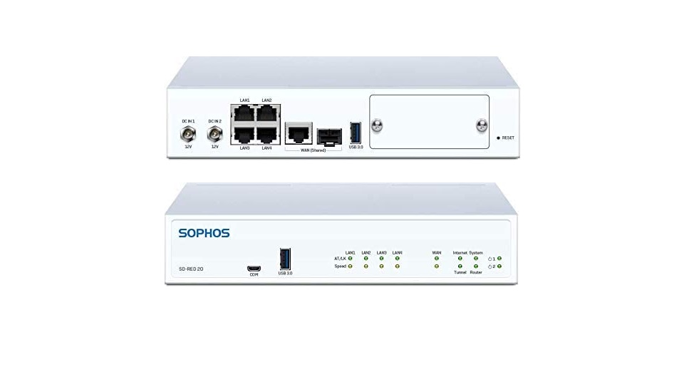 Sophos SD-RED 60 Rev. 1 Remote Ethernet Device Appliance R60ZTCHUS