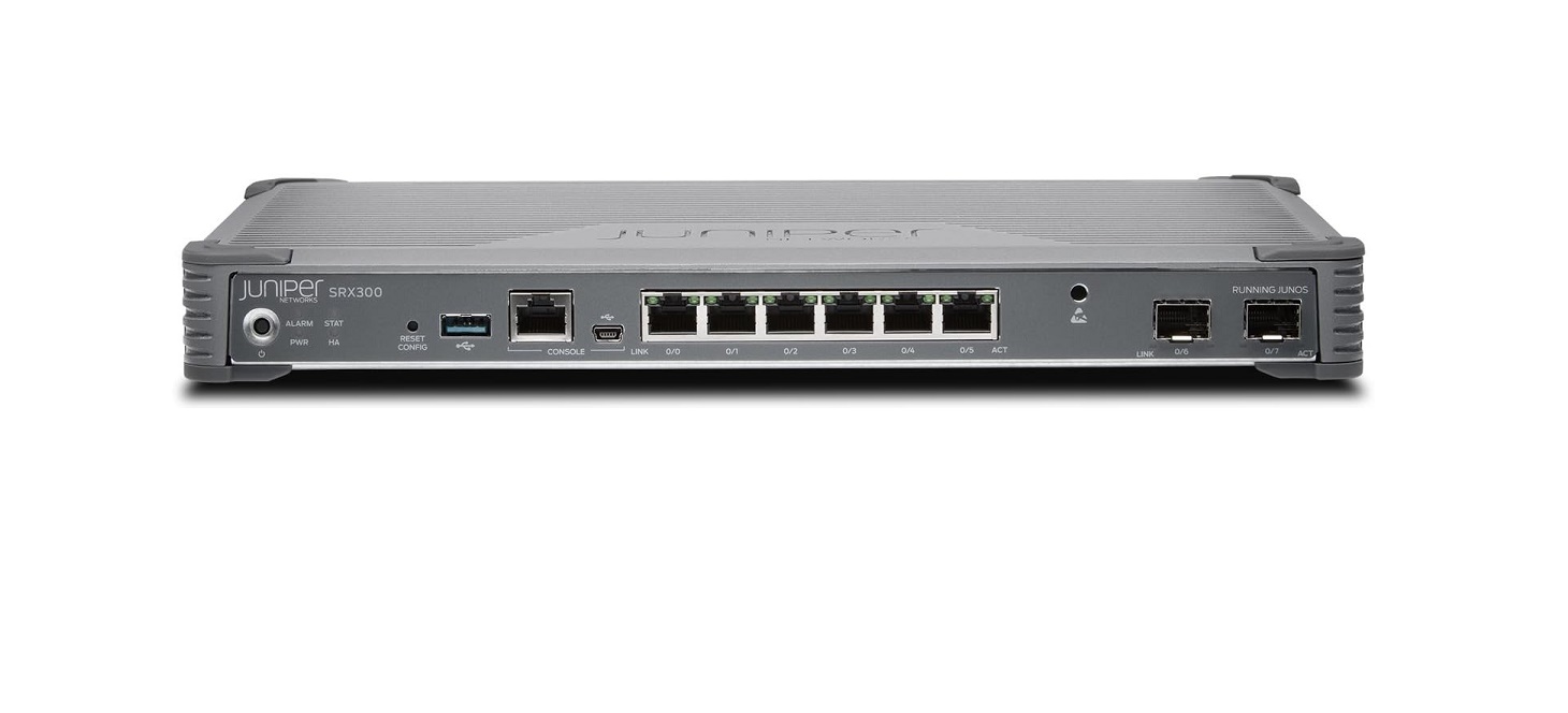 Juniper SRX300 Svcs 6-Ports Router Gateway SRX300-SYS-JB