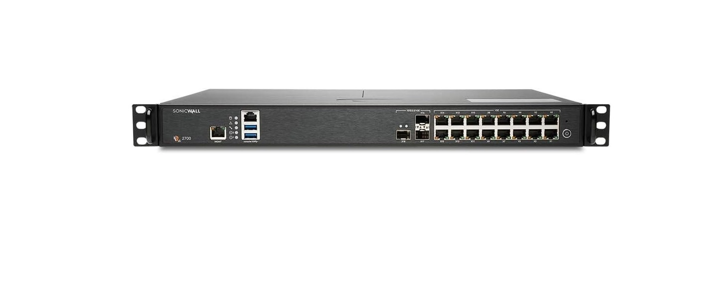 Sonicwall Nsa 2700 High Availability Rackmount Network Security Appliance 02-SSC-7367