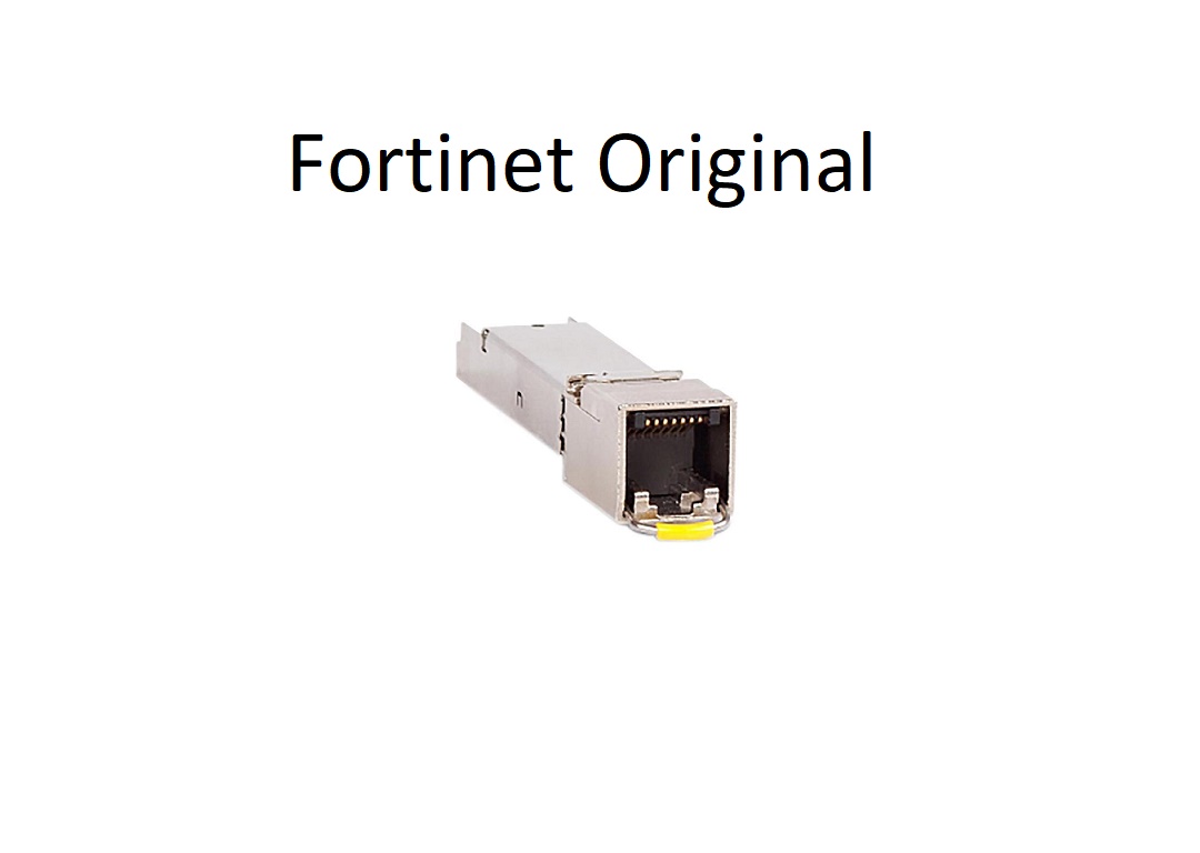 Fortinet Genuine Original 10GE Copper SFP+ RJ45 Transceiver 30m FN-TRAN-SFP+GC